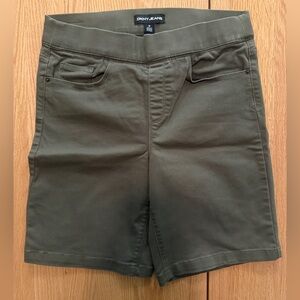 DKNY Jeans Olive Green Stretch Shorts – Size M – Soft & Stretchy